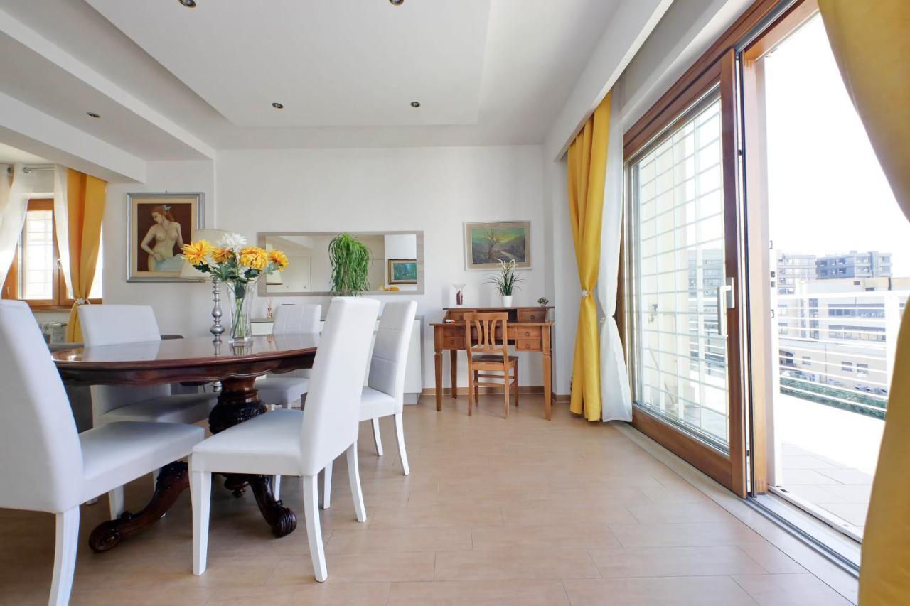 Chic Penthouse On Two Floors Apartment Rome Luaran gambar